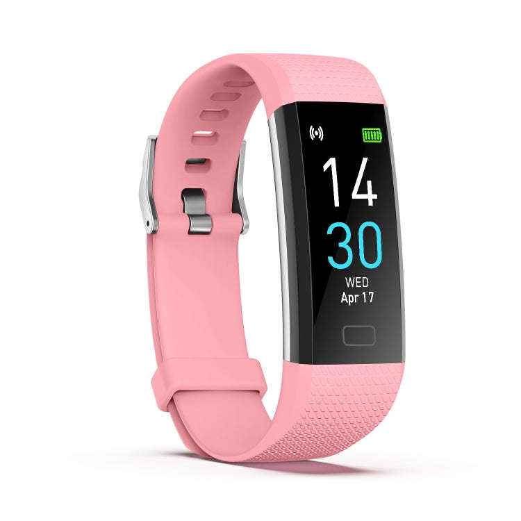 S5-4 Smart Bracelet IP68 Waterproof Heart Rate Sport Fitness Tracker Smart Watch(Pink)