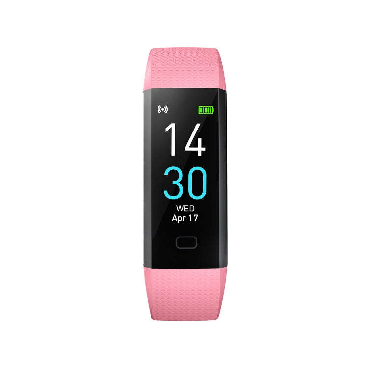 S5-4 Smart Bracelet IP68 Waterproof Heart Rate Sport Fitness Tracker Smart Watch(Pink)