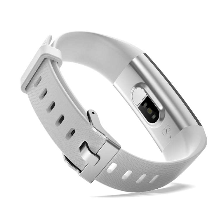 S5-4 Smart Bracelet IP68 Waterproof Heart Rate Sport Fitness Tracker Smart Watch(White)