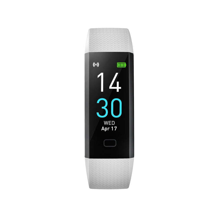 S5-4 Smart Bracelet IP68 Waterproof Heart Rate Sport Fitness Tracker Smart Watch(White)