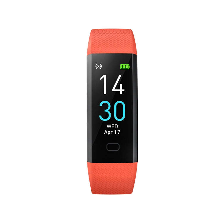 S5-4 Smart Bracelet IP68 Waterproof Heart Rate Sport Fitness Tracker Smart Watch(Orange)
