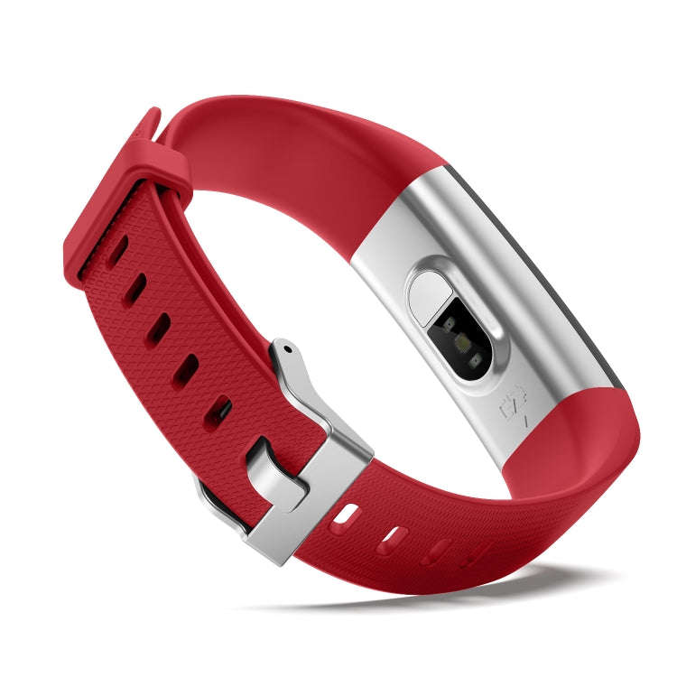 S5-4 Smart Bracelet IP68 Waterproof Heart Rate Sport Fitness Tracker Smart Watch(Red)
