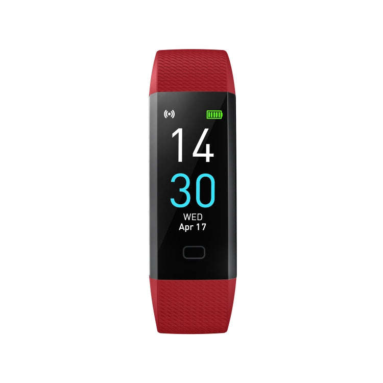 S5-4 Smart Bracelet IP68 Waterproof Heart Rate Sport Fitness Tracker Smart Watch(Red)