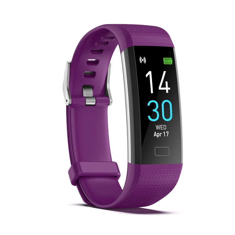 S5-4 Smart Bracelet IP68 Waterproof Heart Rate Sport Fitness Tracker Smart Watch(Purple)