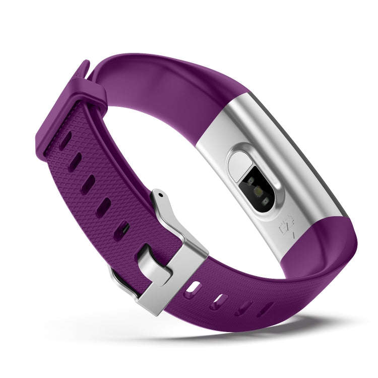 S5-4 Smart Bracelet IP68 Waterproof Heart Rate Sport Fitness Tracker Smart Watch(Purple)