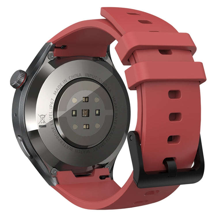 LEMFO DM80 1.43 inch AMOLED Round Screen Smart Watch Android 8.1, Specification:2GB+16GB(Red)