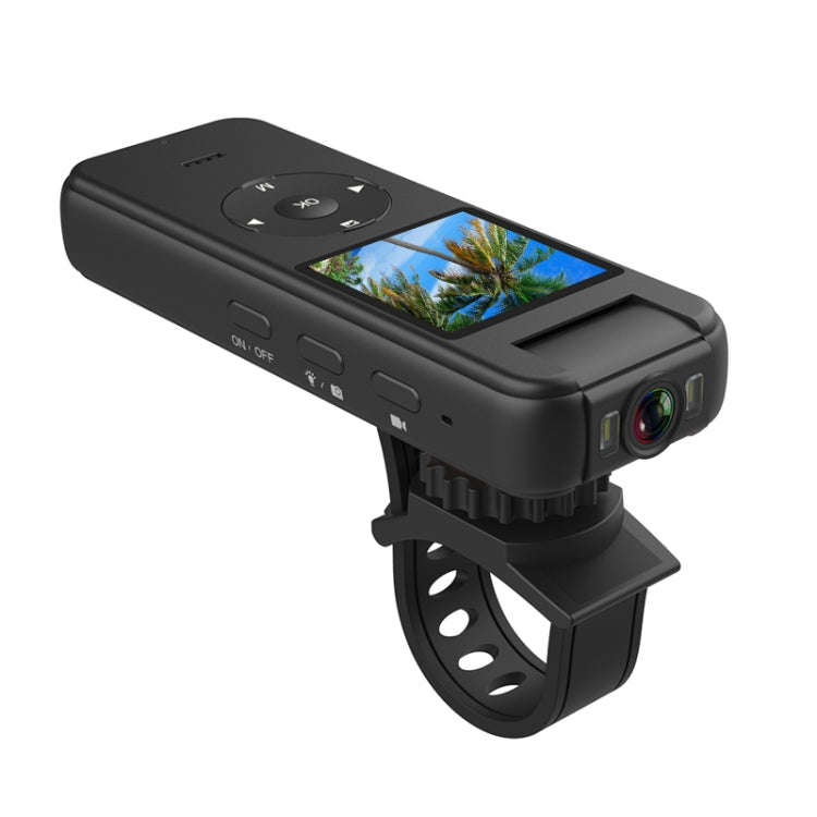 Z09 4K HD Clip-On Smart Video Recorder with Ring Stand(Black)