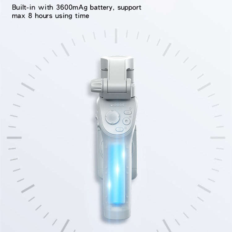 Yesido SF18 Phone Stabilizer Three-Axis Anti-Shake Handheld Gimbal(White)