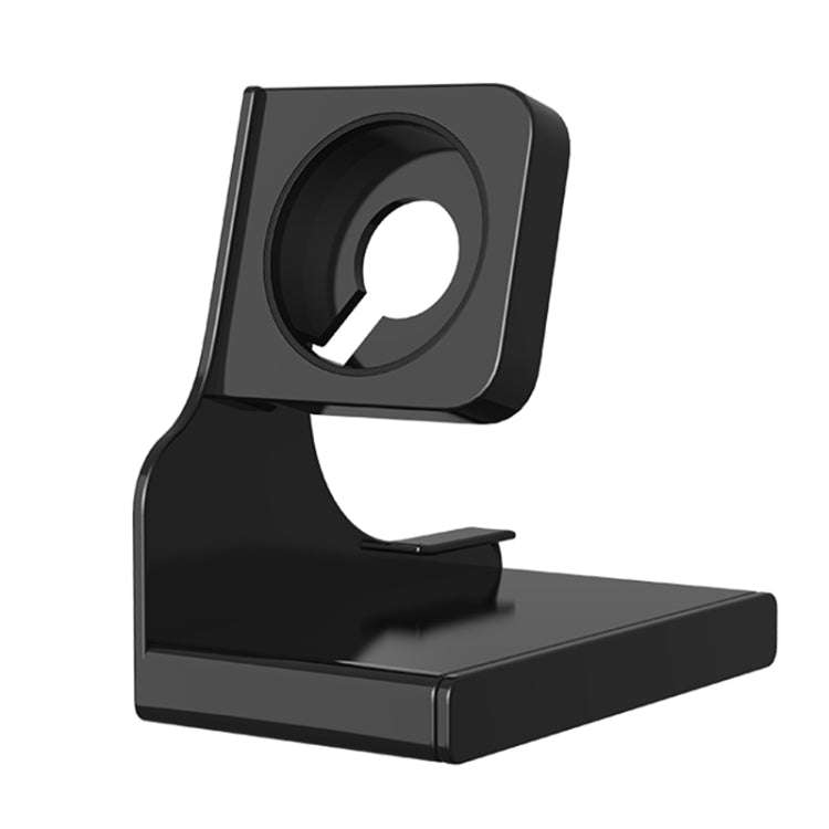 For Apple Watch Series Smart Watch Charging Stand PC Base(Black)