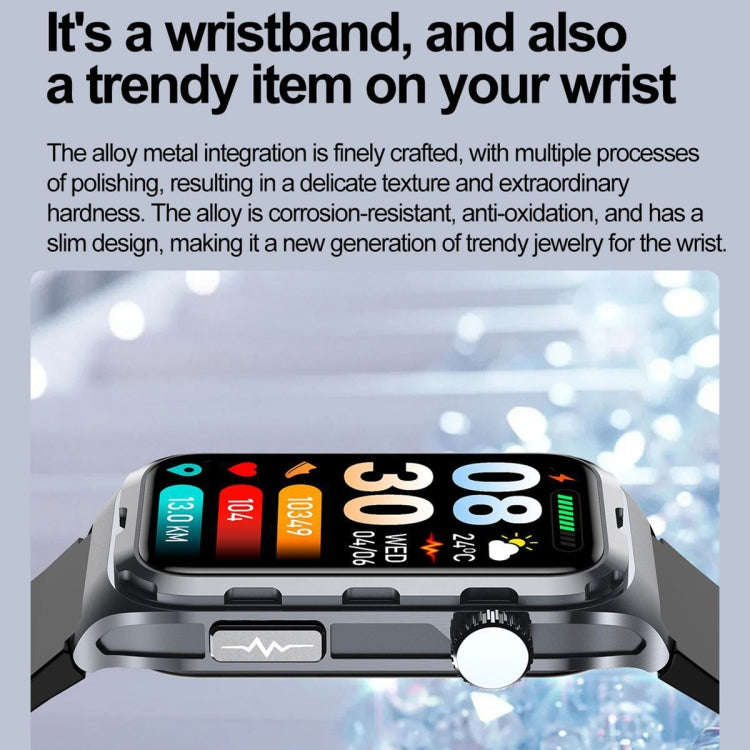 TK79 1.47 inch IP68 Waterproof Smart Watch, Support ECG / Blood Glucose / Blood Oxygen Monitoring...