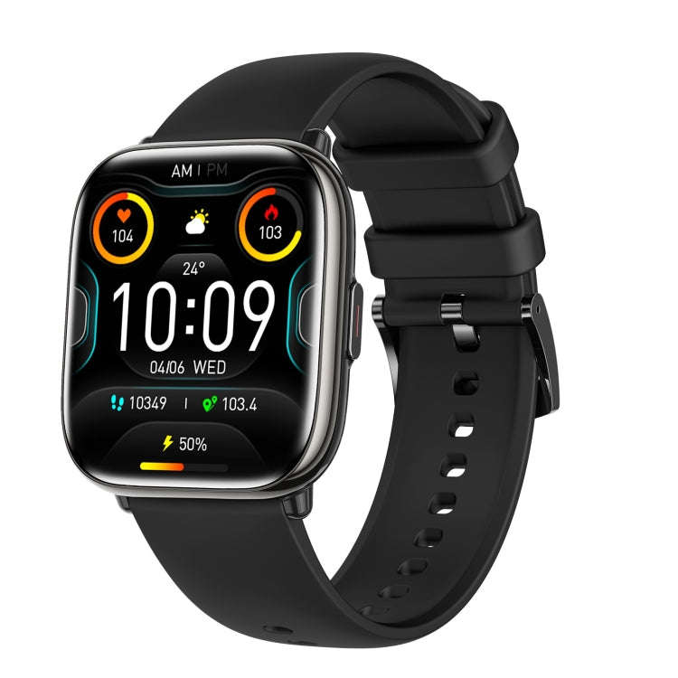 HD12 1.75 inch IP68 Waterproof Smart Watch, Support Blood Oxygen Monitoring(Black)