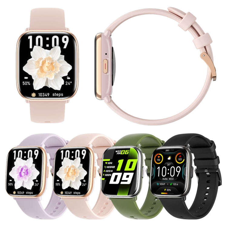 HD12 1.75 inch IP68 Waterproof Smart Watch, Support Blood Oxygen Monitoring(Black)