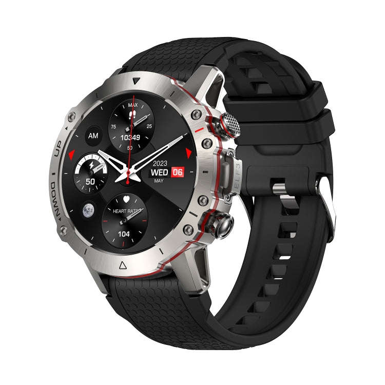 LEMFO ELF3 1.39 inch TFT Round Screen Outdoor Silicone Strap Smart Watch Supports Blood Oxygen Mo...