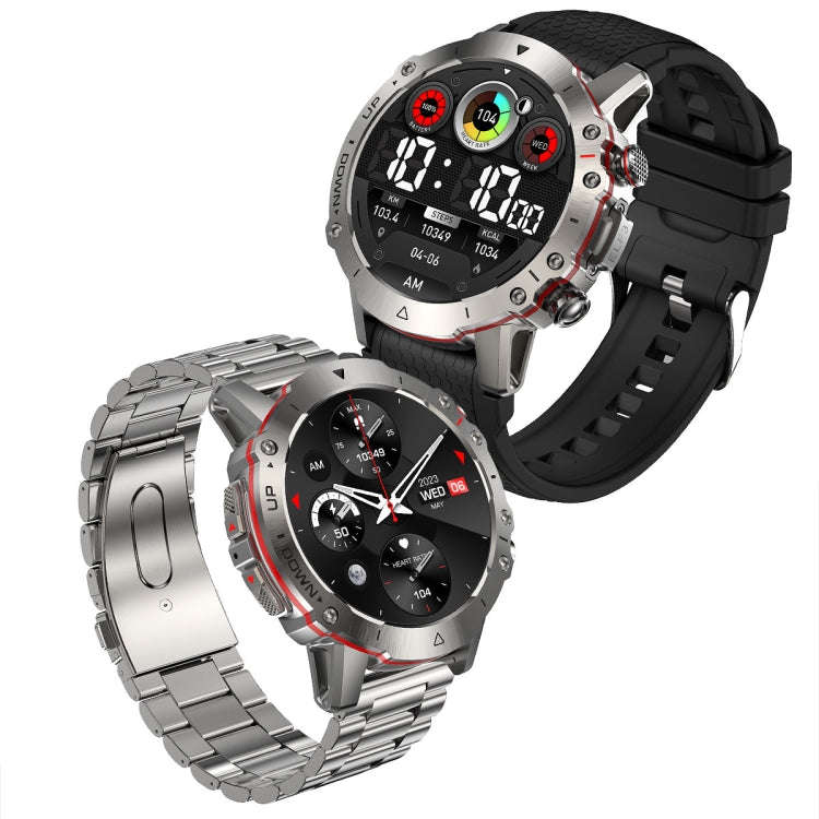 LEMFO ELF3 1.39 inch TFT Round Screen Outdoor Silicone Strap Smart Watch Supports Blood Oxygen Mo...