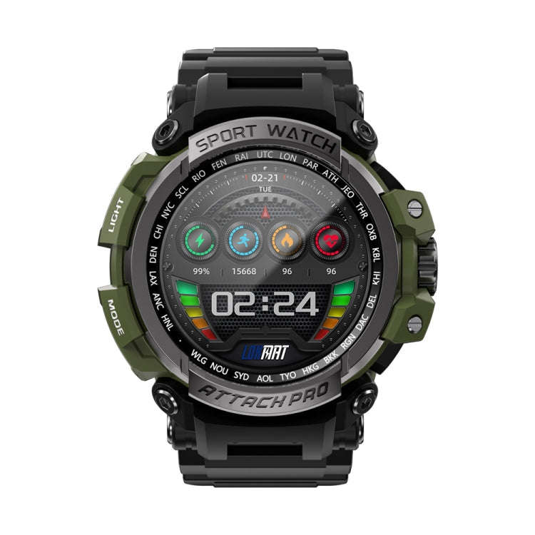 LOKMAT ATTACK Pro 1.39 inch BT5.1 Smart Sport Watch, Support Bluetooth Call / Sleep / Heart Rate ...
