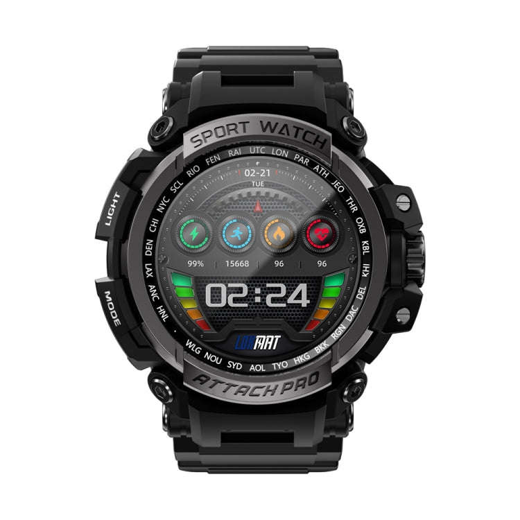 LOKMAT ATTACK Pro 1.39 inch BT5.1 Smart Sport Watch, Support Bluetooth Call / Sleep / Heart Rate ...
