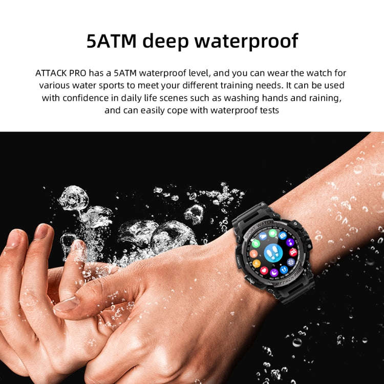 LOKMAT ATTACK Pro 1.39 inch BT5.1 Smart Sport Watch, Support Bluetooth Call / Sleep / Heart Rate ...
