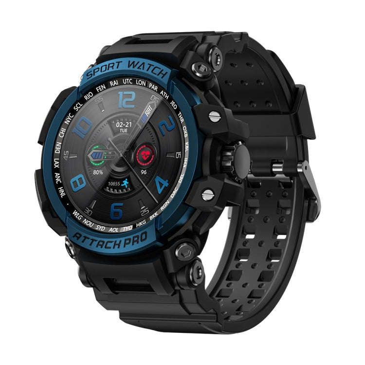 LOKMAT ATTACK Pro 1.32 inch BT5.1 Smart Sport Watch, Support Bluetooth Call / Sleep / Blood Oxyge...