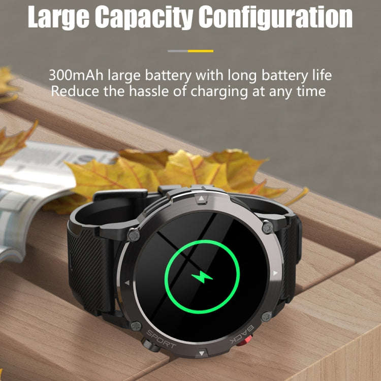 LEMFO LF26MAX 1.32 inch HD Round Screen Smart Watch Supports Bluetooth Calls(Silver)