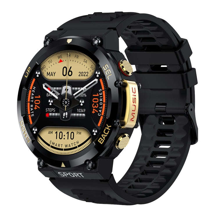 LEMFO LF33 1.39 inch TFT Round Screen Smart Watch Supports Bluetooth Calls(Gold)