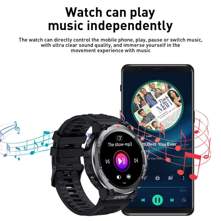 LEMFO LF33 1.39 inch TFT Round Screen Smart Watch Supports Bluetooth Calls(Gold)