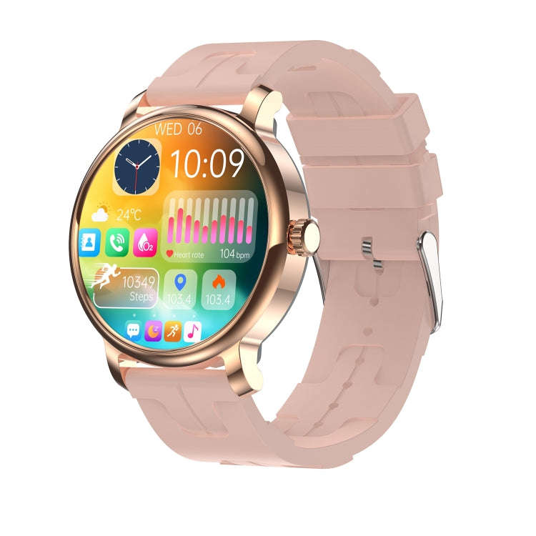 LEMFO LF35 1.43 inch AMOLED Round Screen Silicone Strap Smart Watch Supports Blood Oxygen Detecti...