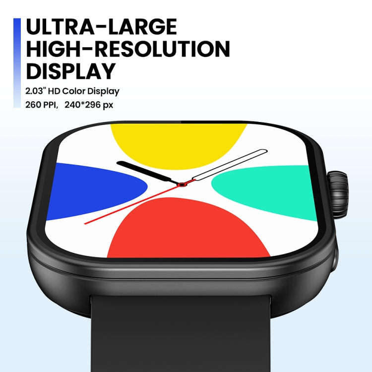 Zeblaze Btalk Plus 2.03 inch Screen Voice Calling Smart Watch, Support Heart Rate / Blood Pressur...