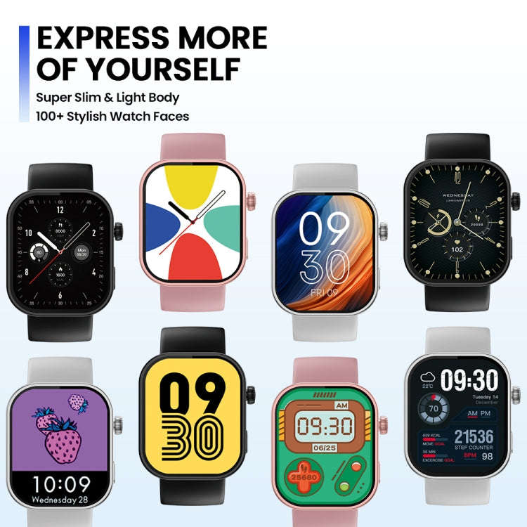 Zeblaze Btalk Plus 2.03 inch Screen Voice Calling Smart Watch, Support Heart Rate / Blood Pressur...
