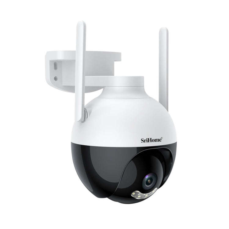 SriHome SH045 2MP DC5V IP66 Waterproof AI Auto Tracking Night Vision WiFi HD Camera(US Plug)