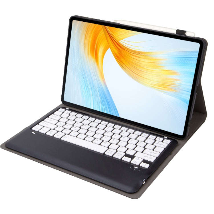 For Huawei MatePad Pro 13.2 inch 2025 AH18 Detachable Bluetooth Keyboard Leather Tablet Case(Blac...