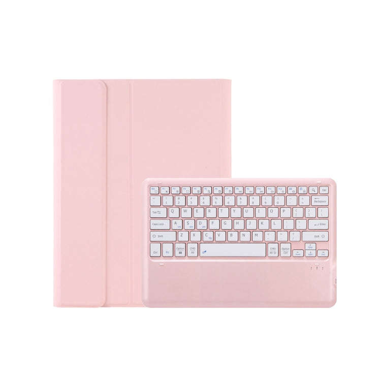 For Huawei MatePad Pro 13.2 inch 2025 AH18 Detachable Bluetooth Keyboard Leather Tablet Case(Pink)
