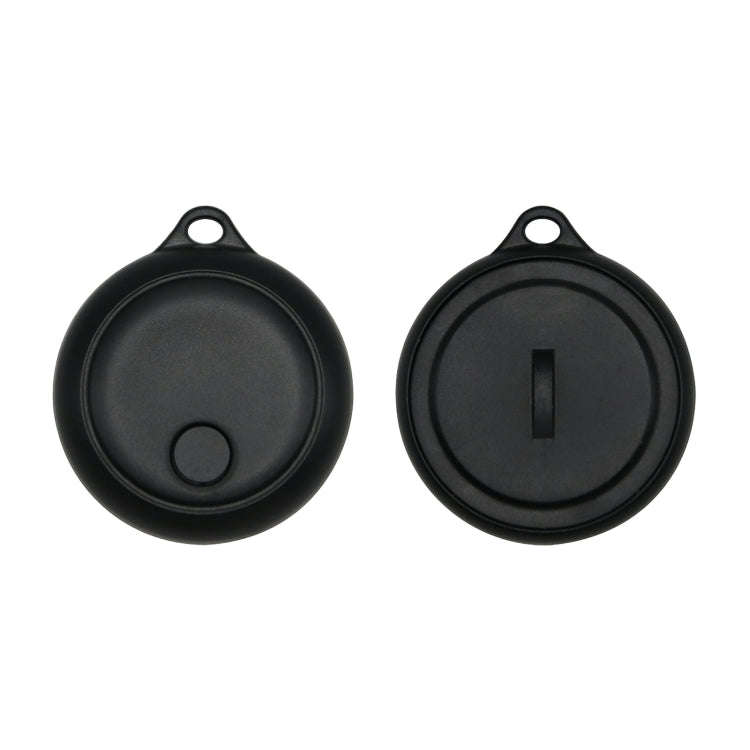 Global Positioning Pet Key Circular Anti-Lost Device Locator(White)