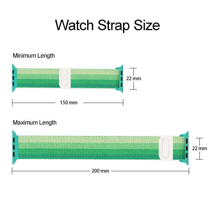 For Apple Watch Series 5 40mm Carbon Fiber Texture Snap Buckle Nylon Watch Band(Red)