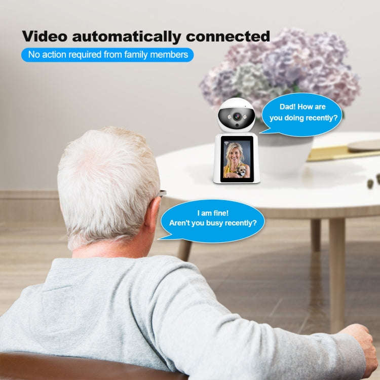 Srihome SH053 2MP 2.8 inch IPS Screen Smart IP Camera Baby Monitor(UK Plug)