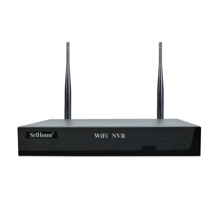 SriHome NVS001E-IPC056 Ultra HD 4 Channel WiFi Network Video Recorder Set(UK Plug)