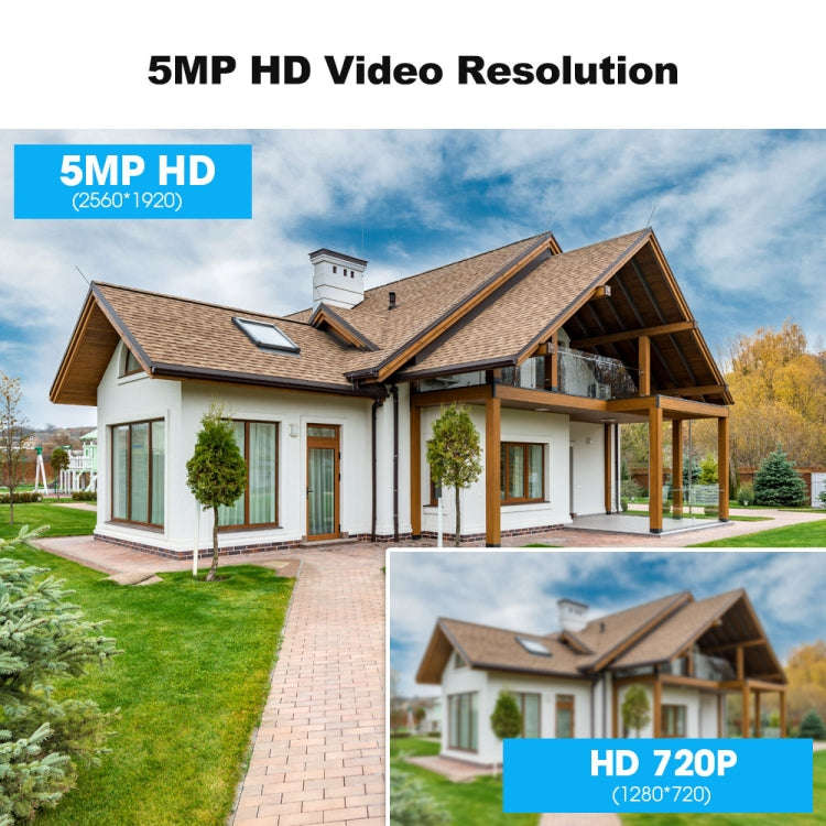 SriHome NVS001E-IPC056 Ultra HD 4 Channel WiFi Network Video Recorder Set(UK Plug)