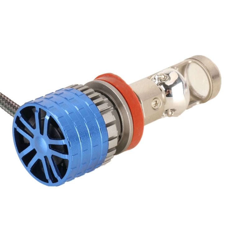 H11 Pair 55W 6000lm 6000K Car LED Mini Lens Headlight Bulb