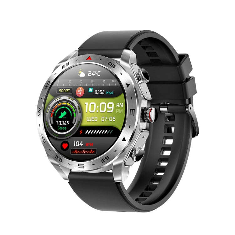 LEMFO T95 1.52 inch IPS Screen 2 in 1 Bluetooth Earphone Smart Watch Support Health Monitoring(Si...