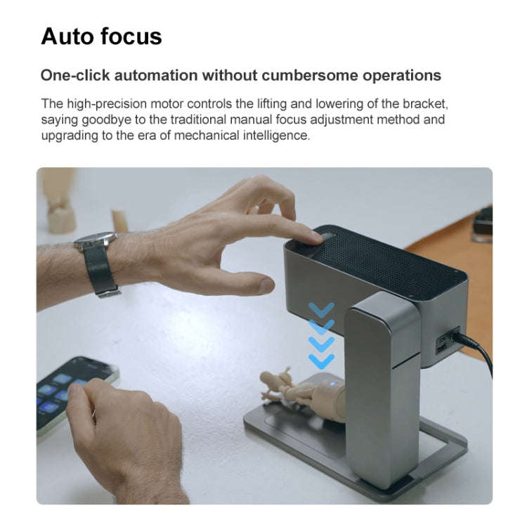 Daja C1 Portable 10W 0.05mm Engraving  Laser Machine, UK Plug