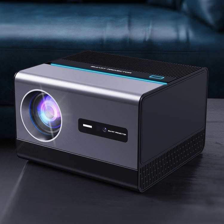 GXMO H50 Android 12 2GB+16GB 1080P 500ANSI 2.4G & 5G Dual WiFi Modes Wireless Projector(Black)