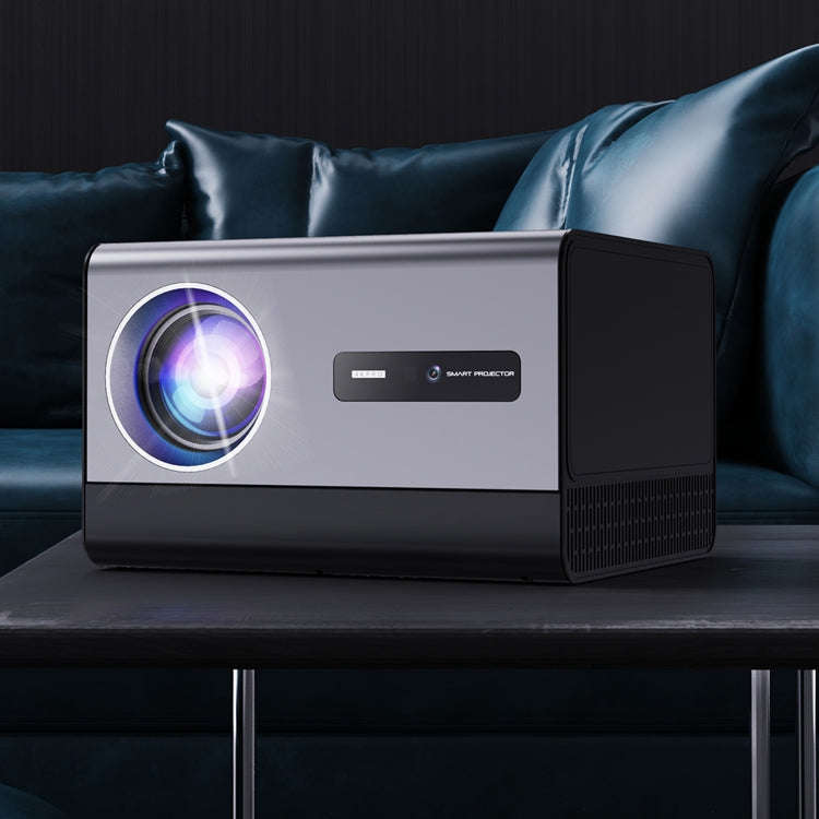GXMO H50 Android 12 2GB+16GB 1080P 500ANSI 2.4G & 5G Dual WiFi Modes Wireless Projector(Black)