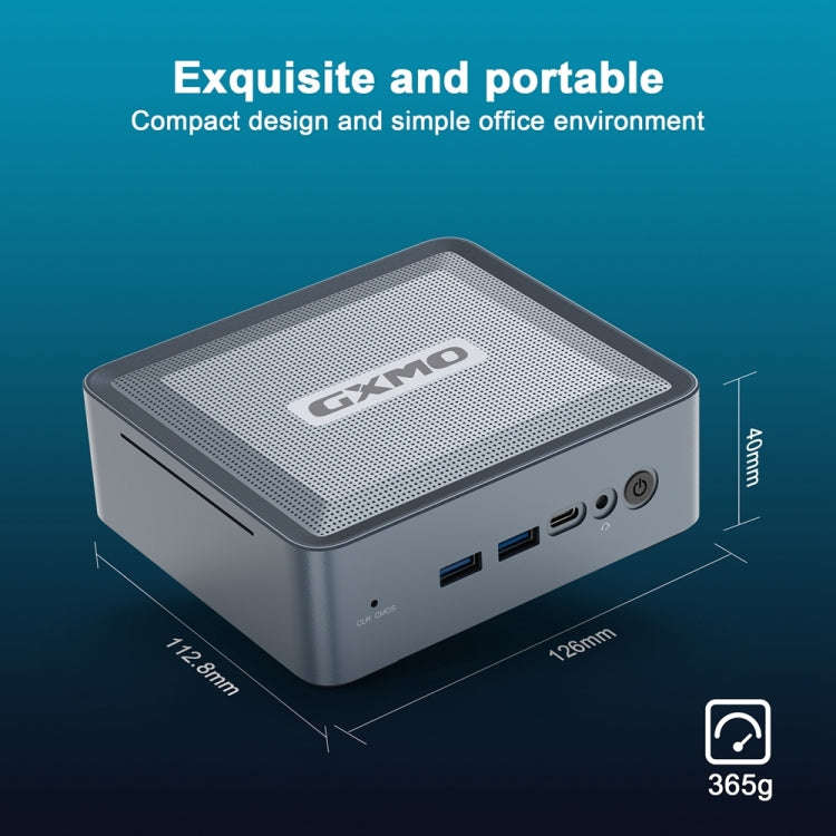 GXMO U58 Windows 11 AMD Ryzen 7-5800U 8 Core Processor Mini Computer, Specification:16GB+512GB