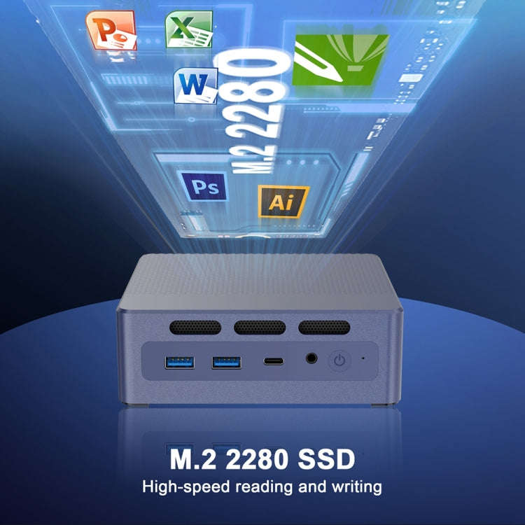 GXMO N9 Windows 11 Intel ADL-N N95 4-Core Processor Mini Computer, Specification:8GB+256GB