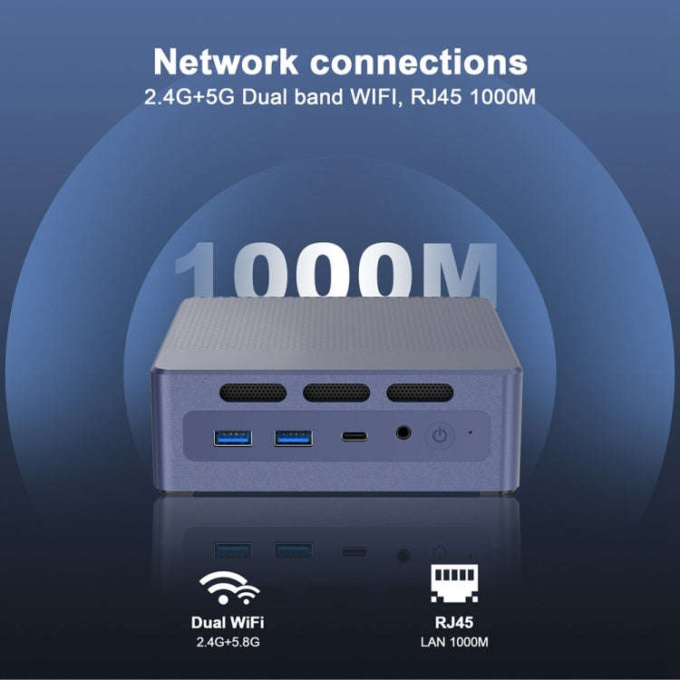 GXMO N9 Windows 11 Intel ADL-N N95 4-Core Processor Mini Computer, Specification:8GB+256GB