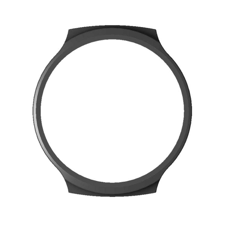 For Aigo Smart Watch V8 Half Coverage PC Watch Protective Case(Black)