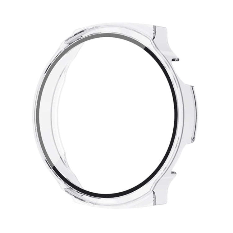 For Aigo Smart Watch V8 PC + Tempered Film Integrated Watch Protective Case(Transparent)