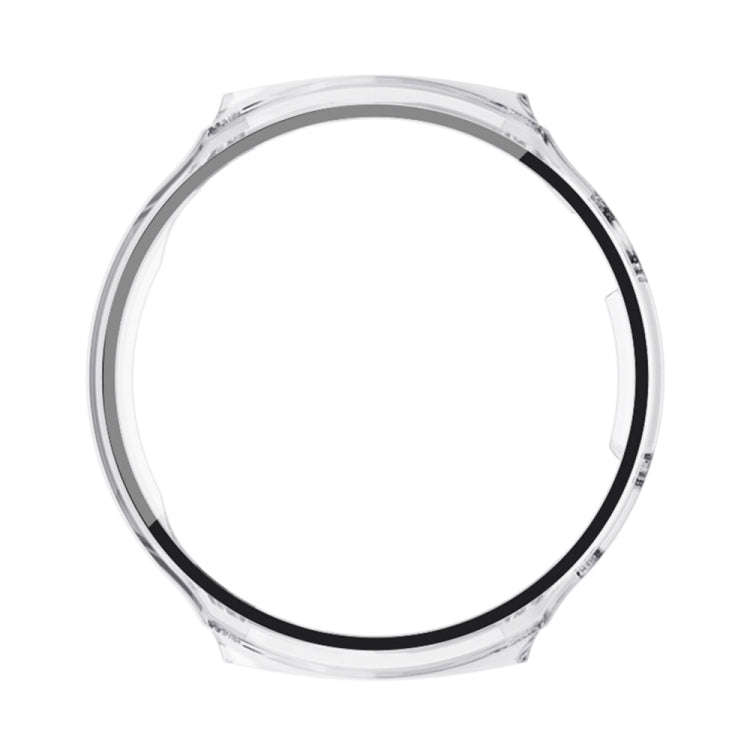 For Aigo Smart Watch V8 PC + Tempered Film Integrated Watch Protective Case(Transparent)