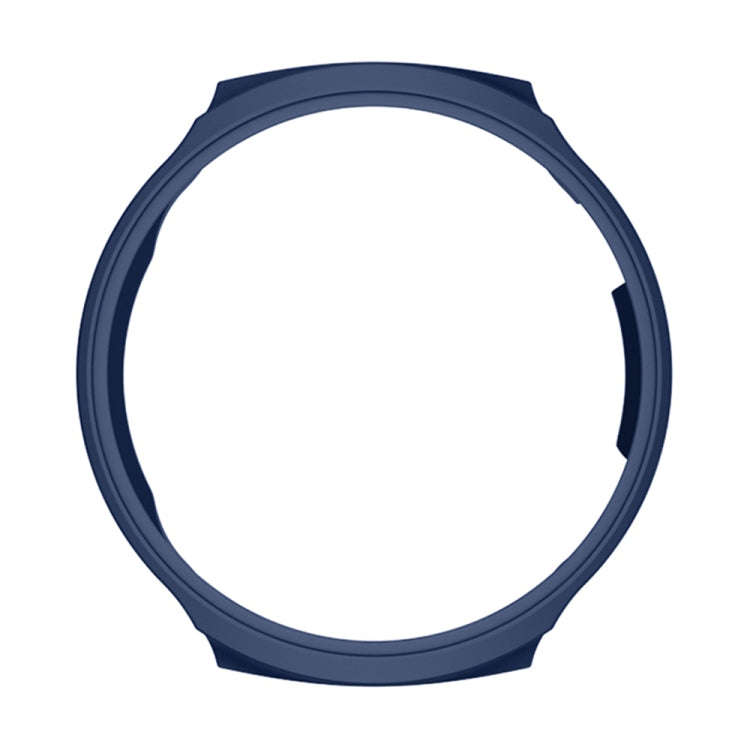 For Aigo Smart Watch V8 PC + Tempered Film Integrated Watch Protective Case(Midnight Blue)