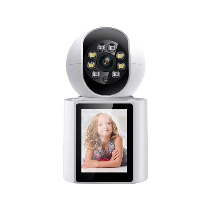 ESCAM QF104 One Click Video Call 3MP Indoor Humanoid Detection Audible Alarm Color Night Version ...