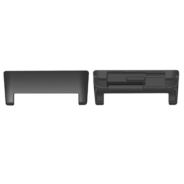 For Huawei Watch D 20mm 1 Pair Metal Watch Band Connector(Black)
